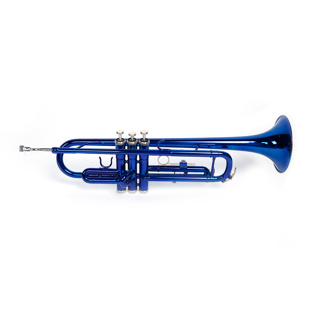 Ozici Brass B Flat Trumpet Gloves Set Blue