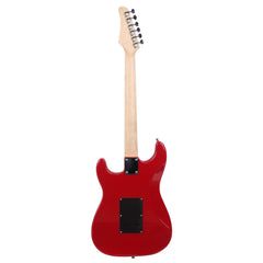 Ozici ST Stylish Electric Guitar with Black Pickguard Red