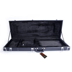 ST High Grade Electric Guitar Square Hard Case Microgroove Flat Black