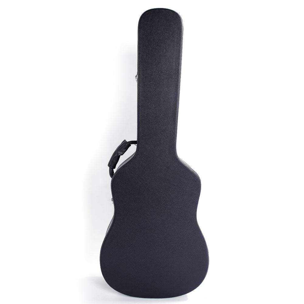 41" Folk Guitar Hardshell Carrying Case Fits Most Acoustic Guitars Microgroove Flat Black