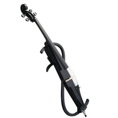 Full-size 4/4 S-type electric cello, including case, bow, rosin, headphones, connecting cable