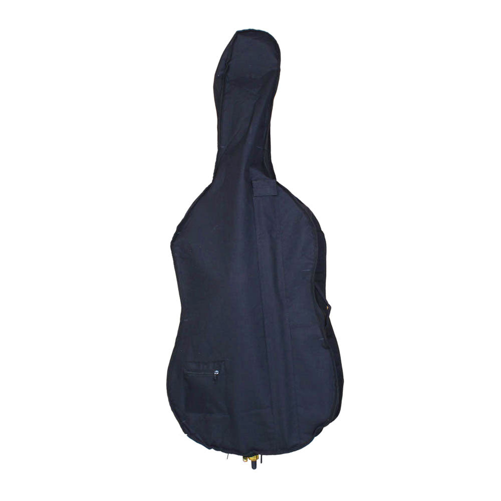Ozici 4/4 Wood Cello Bag Bow Rosin Bridge Black