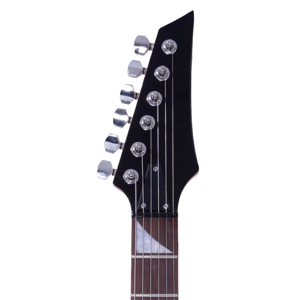 Ozici Novice Entry Level 170 Electric Guitar HSH Pickup Bag Strap Paddle Rocker Cable Wrench Tool - White