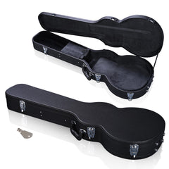 Ozici Guitar Hard Case for Acoustic Guitar made of hard plywood wrapped in PU leather