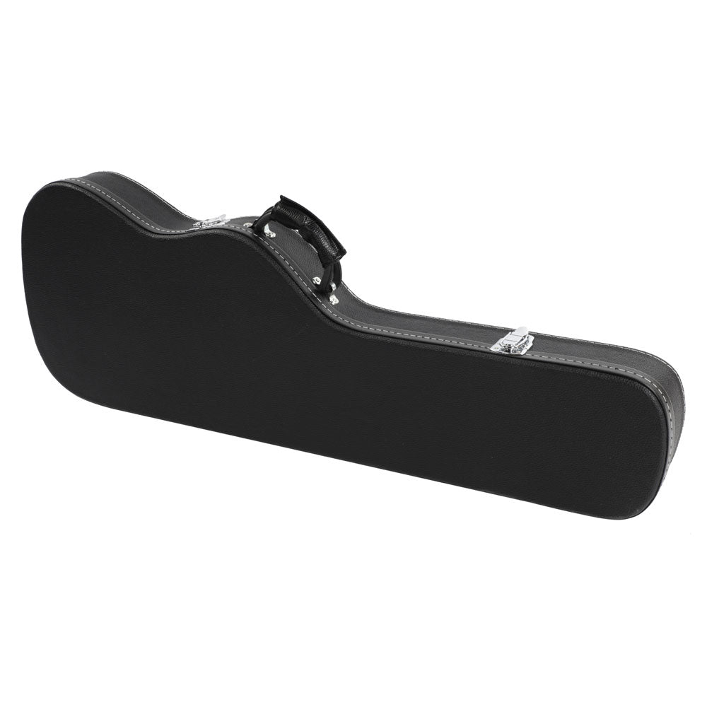 Ozici ST High Grade Electric Guitar Hard Case Microgroove Flat Surface Straight Flange Black