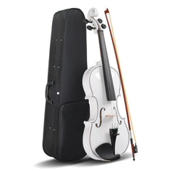 Ozici Full Size 4/4 Violin Set for Adults Beginners Students with Hard Case,Violin Bow,Shoulder Rest,Rosin,Extra Strings and Sordine