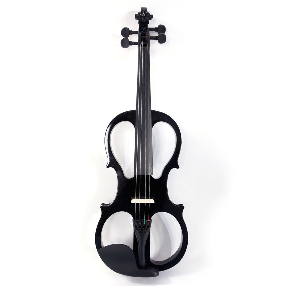 Ozici 4/4 Electric Silent Violin Case Bow Rosin Headphone Connecting