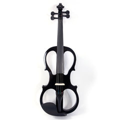 Ozici 4/4 Electric Silent Violin Case Bow Rosin Headphone Connecting