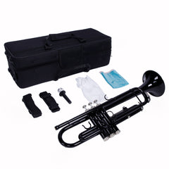 Ozici Nickel Plating Trumpet Gloves Set Black