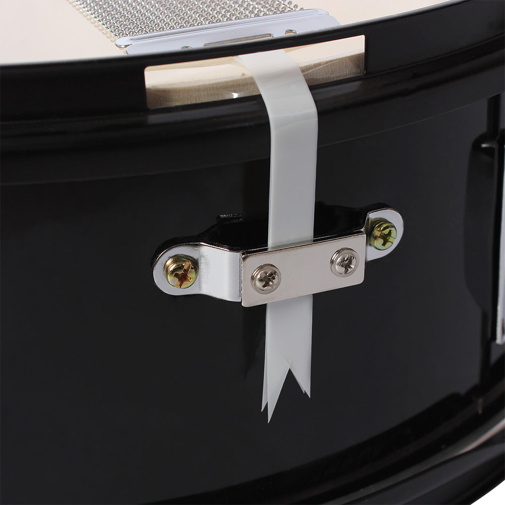 Ozici 14 x 5.5 inches Professional Marching Snare Drum & Drum Stick & Strap & Wrench Kit Black