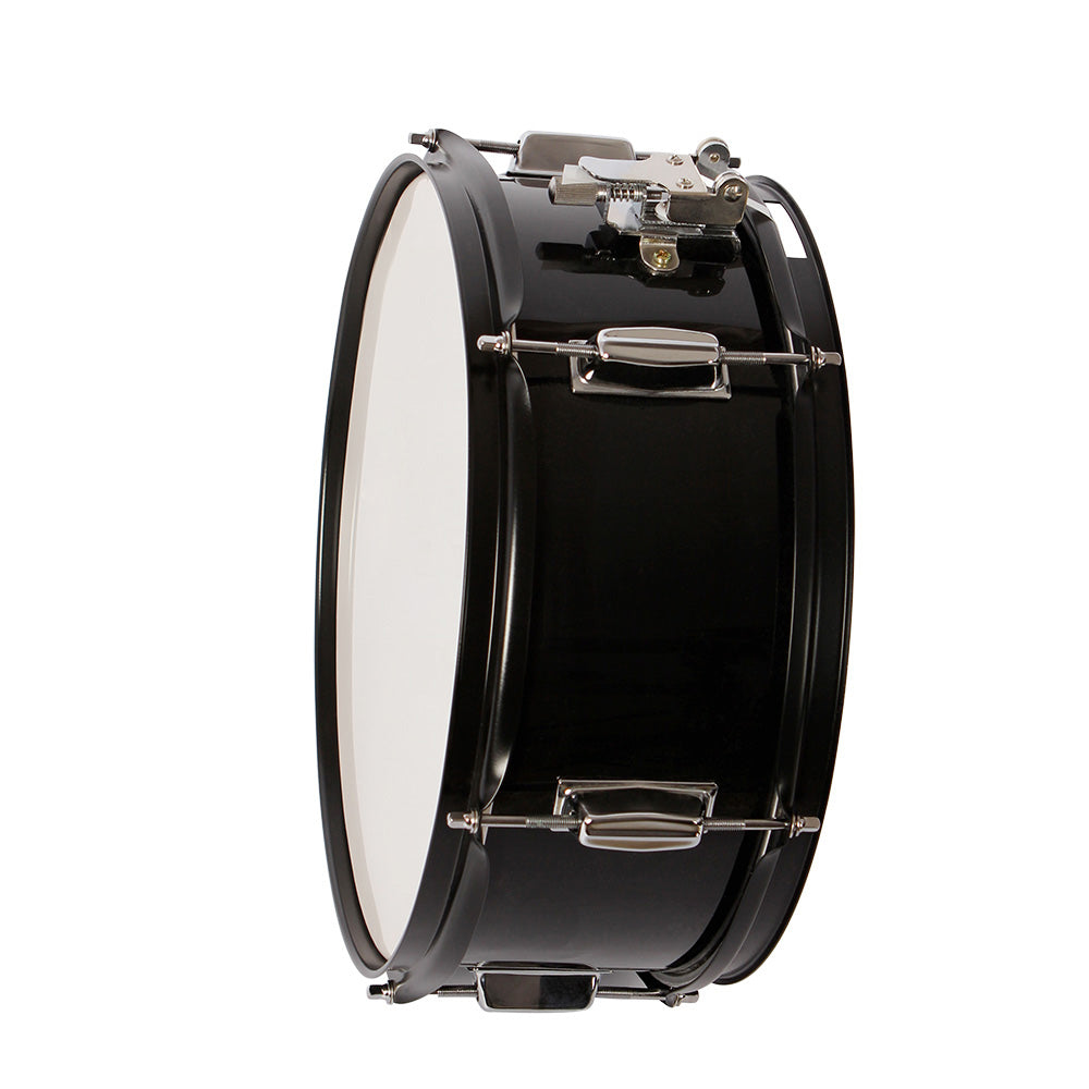 Ozici 14 x 5.5 inches Professional Marching Snare Drum & Drum Stick & Strap & Wrench Kit Black