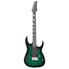 170 Model 39in Electric Guitar  HSH Pickups Black complete starter kit suit for Hard Rock Tiger-striped Green