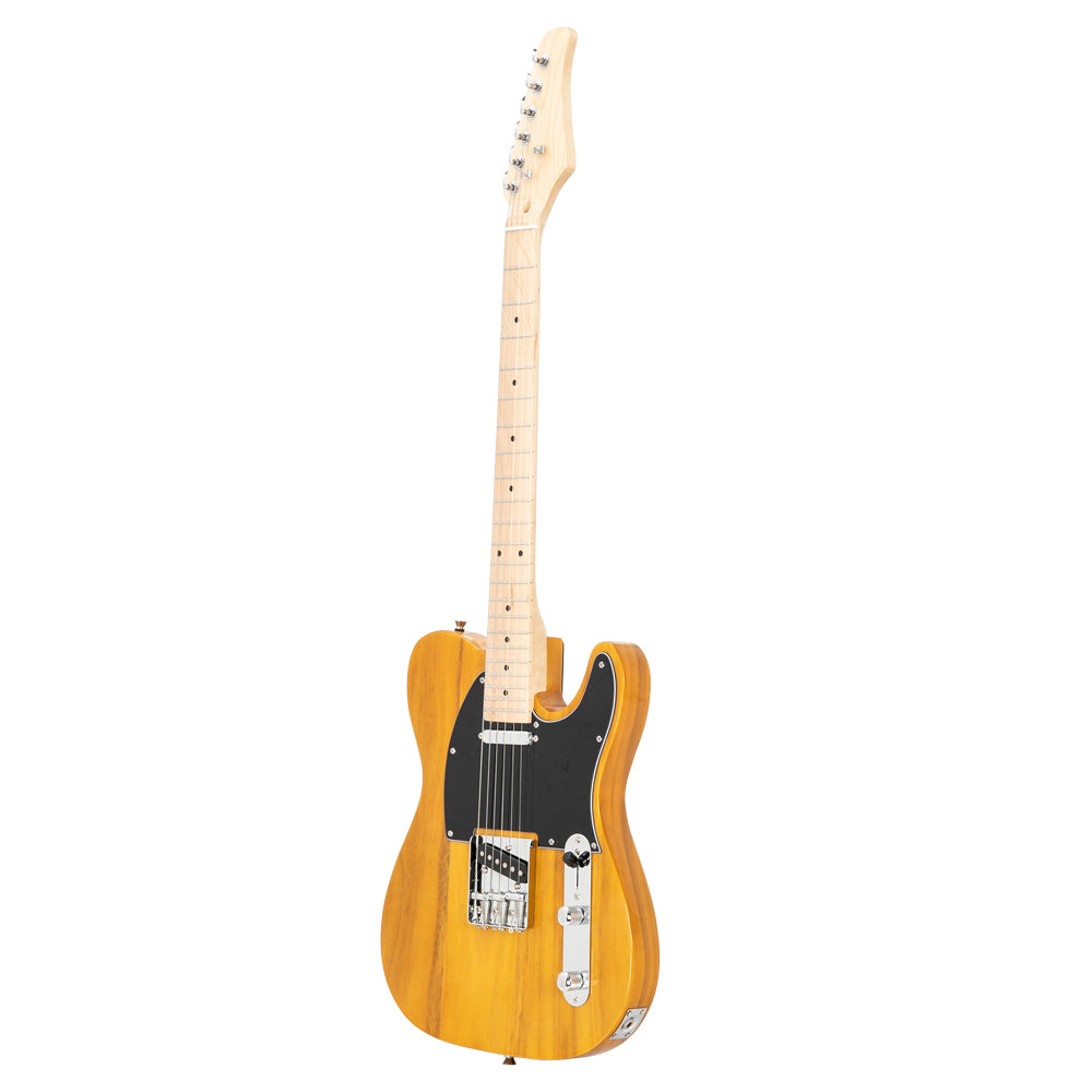 Ozici Maple Fingerboard GTL Electric Guitar SS Pickup Transparent Yellow