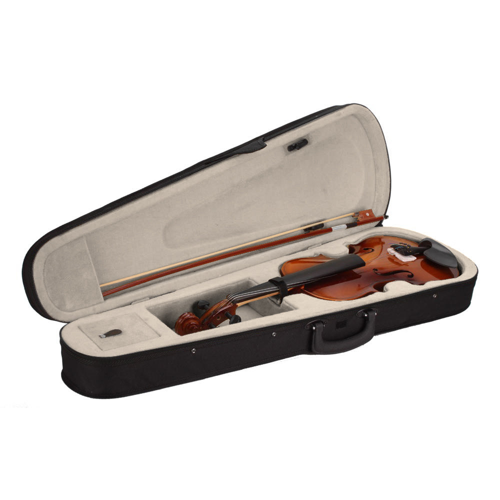 Ozici 4/4 Acoustic Violin Case Bow Rosin Natural