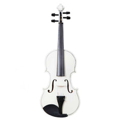 Ozici  4/4 Acoustic Violin Case Bow Rosin - White