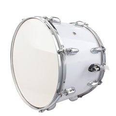 Ozici 14 x10 inches Marching Drum Drumsticks Key Strap White