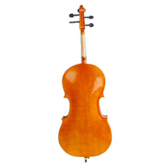 Ozici 4/4 Wood Cello Bag Bow Rosin Bridge Natural