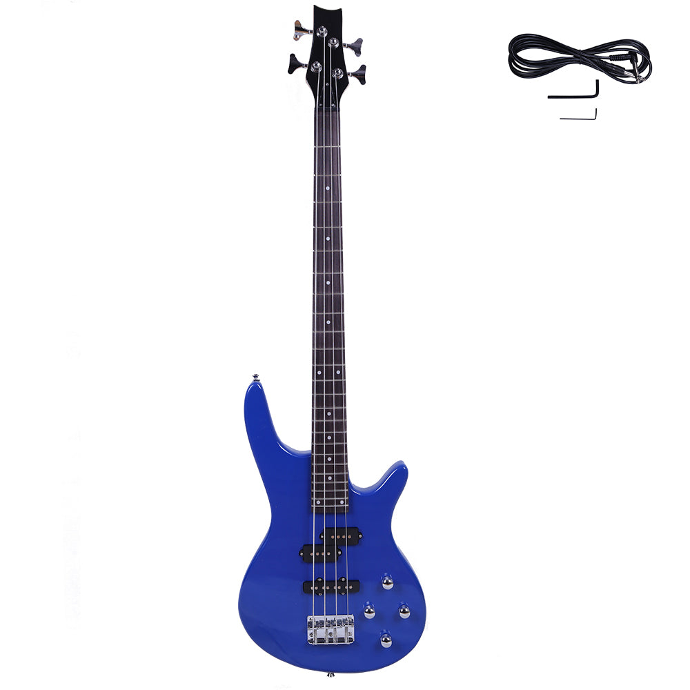 Ozici Exquisite Stylish IB Bass with Power Line and Wrench Tool Blue