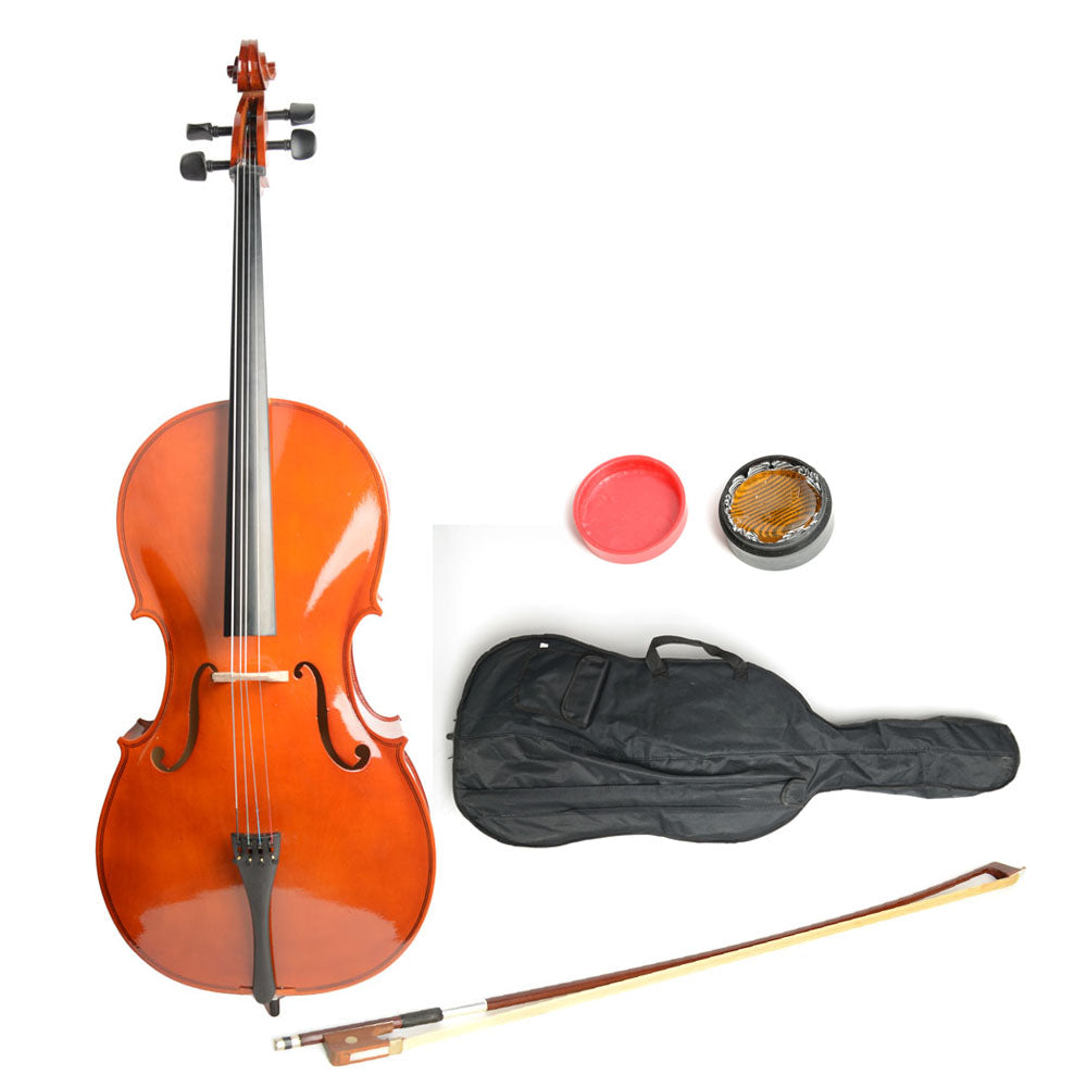 Ozici 4/4 Retro Style Cello Case Bow Rosin