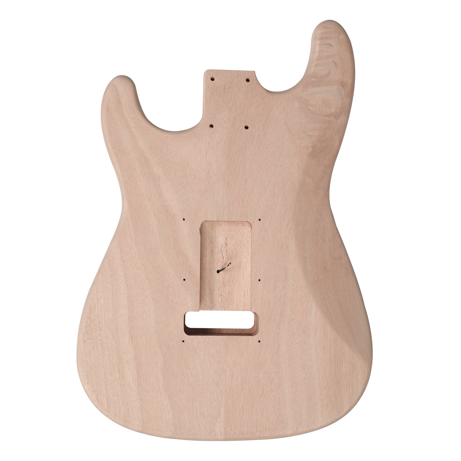 Ozici DIY 6 String ST Style Electric Guitar Kits with Mahogany Body, Maple Neck and Accessories