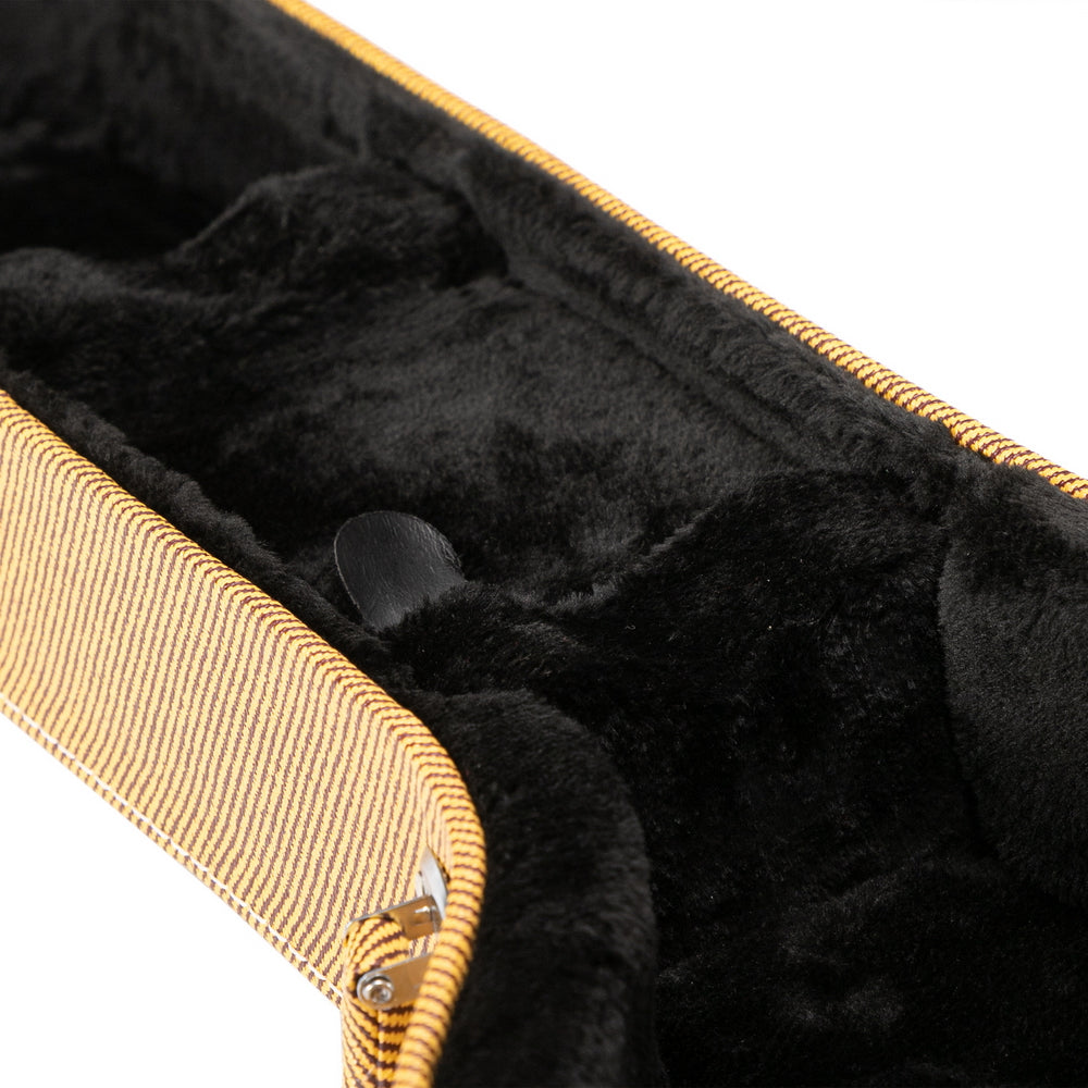 Ozici Hard-Shell Electric Guitar Case for GLP Style Electric Guitar Bulge Surface -Yellow
