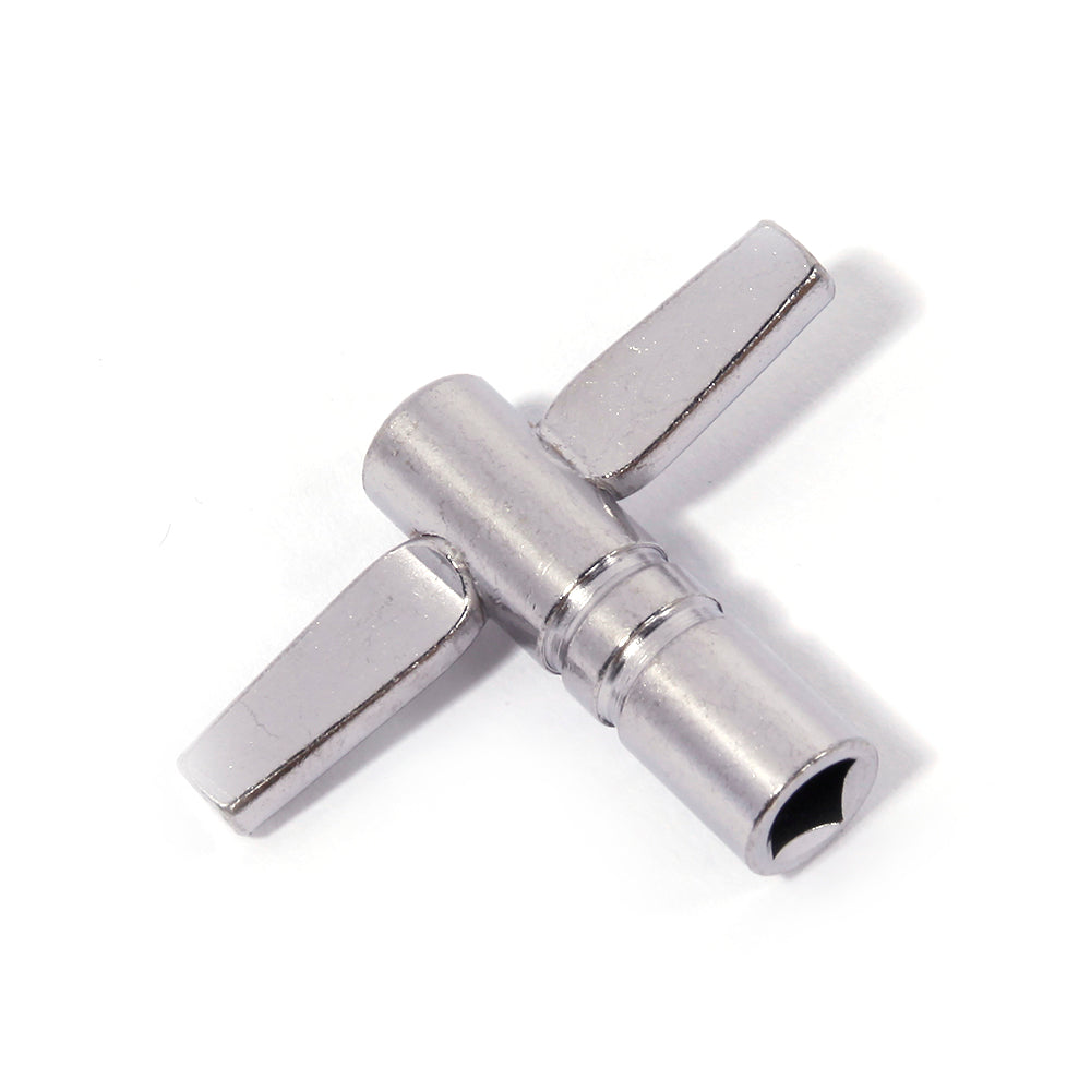 Ozici 14 x10 inches Marching Drum Drumsticks Key Strap White