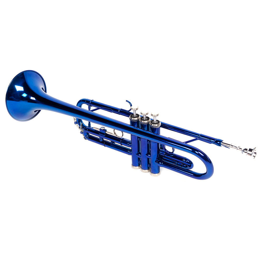 Ozici Brass B Flat Trumpet Gloves Set Blue
