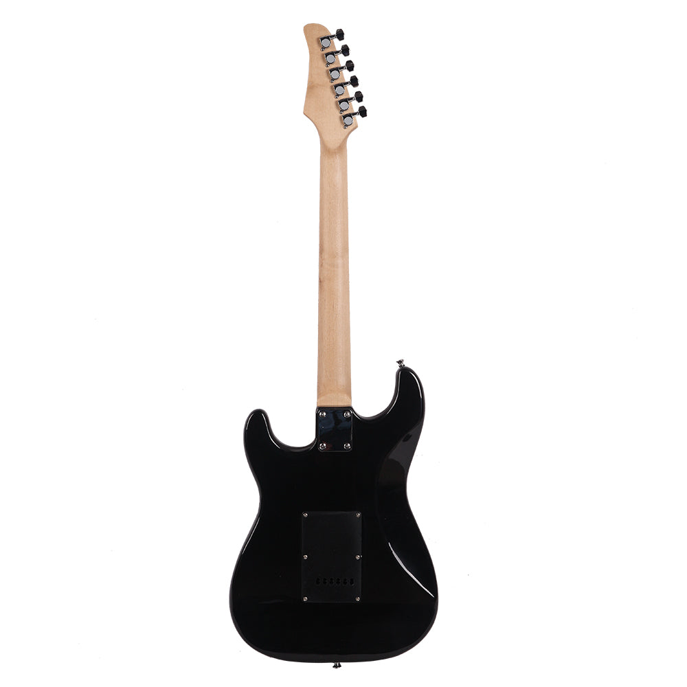 Ozici ST Stylish Electric Guitar with Black Pickguard Black