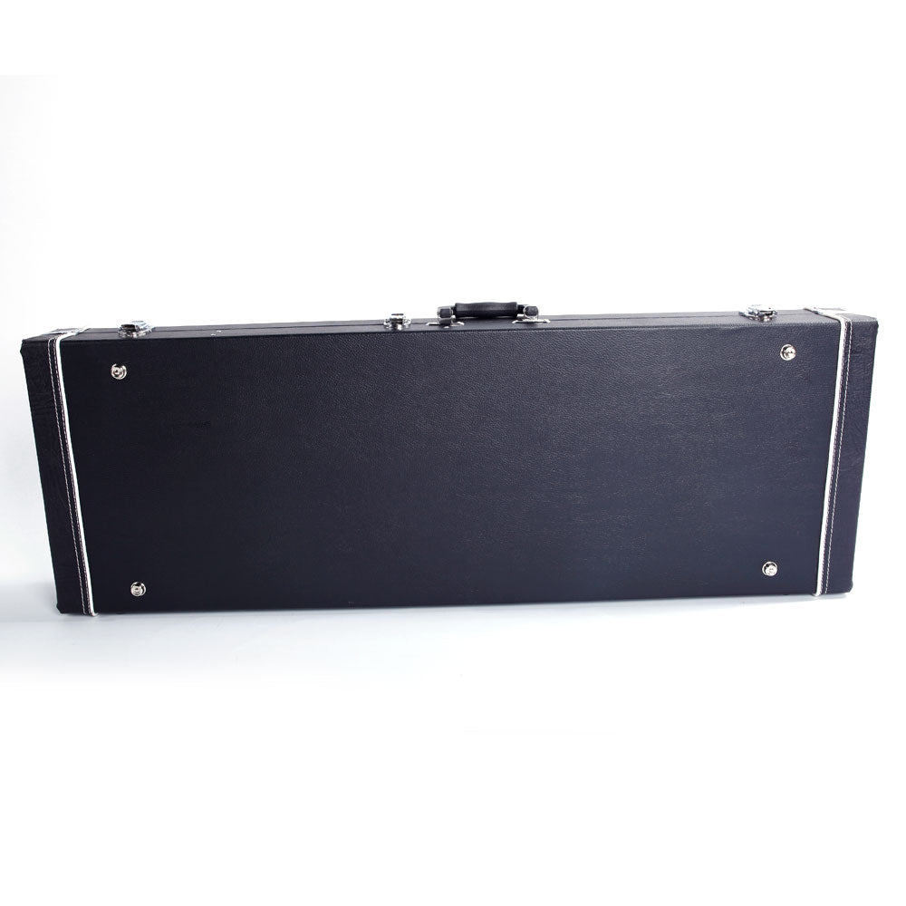Ozici ST High Grade Electric Guitar Square Hard Case Microgroove Flat - Black