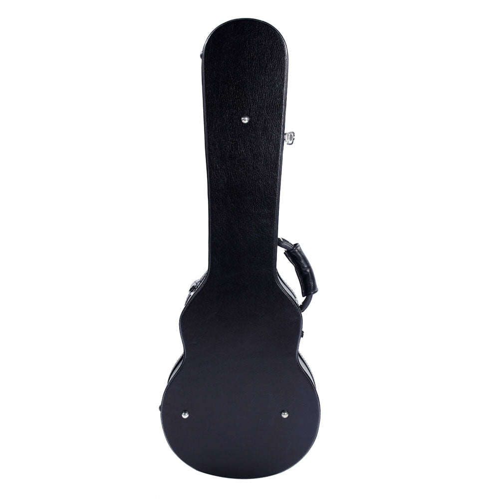 Ozici High Grade Electric Guitar Hard Case for GLP Style Electric Guitar Microgroove Bulge Surface Black