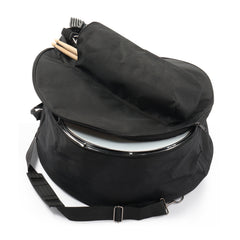 Ozici 14 x 5.5in Snare Drum Set with Drumstick Holder, Snare Drum Bag, Strap, Mute Pad & Drum Stick for Beginner Student Black