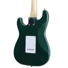 Ukscs KST Stylish H-S-S Pickup Electric Guitar Kit with 5W AMP Bag Guitar Strap Strings Green