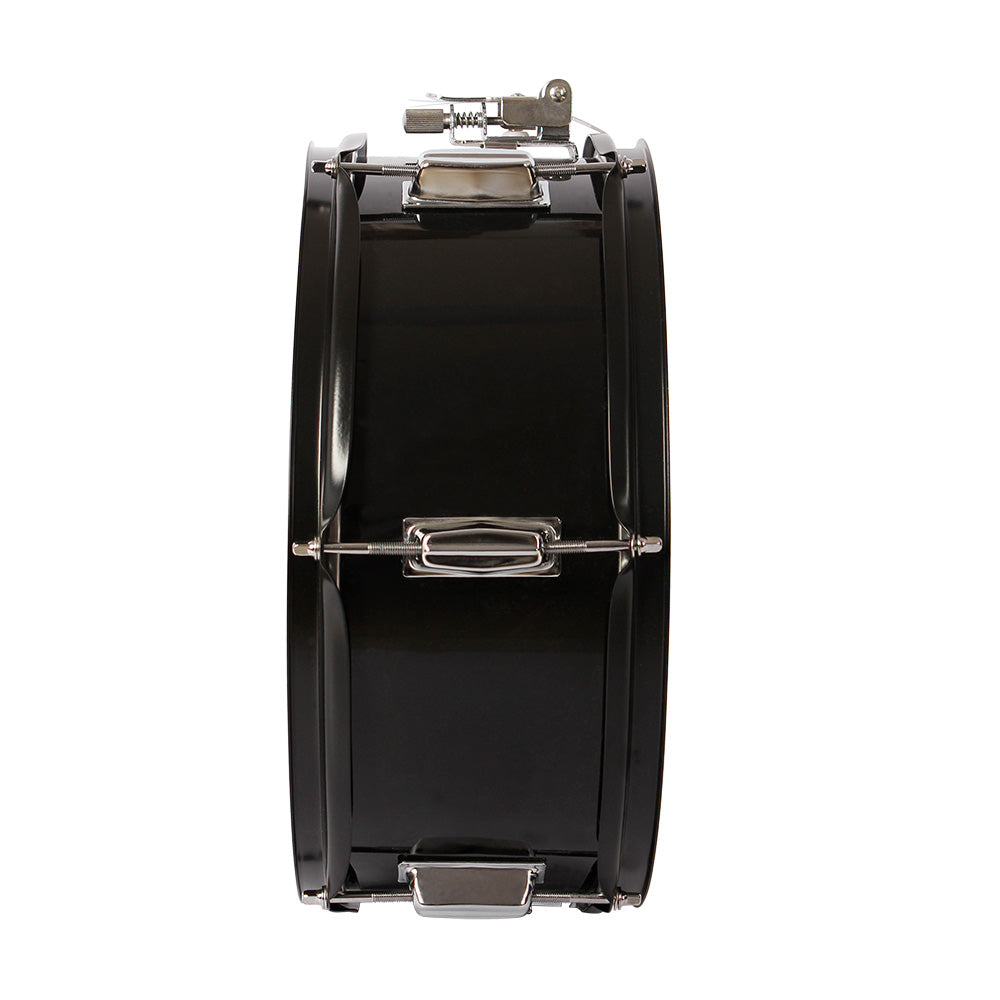 Ozici 14 x 5.5 inches Professional Marching Snare Drum & Drum Stick & Strap & Wrench Kit Black