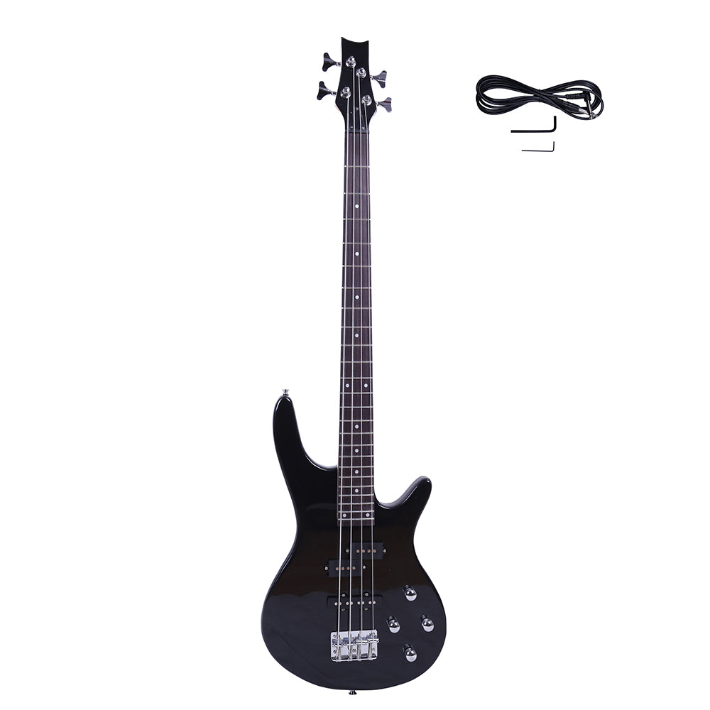 Ozici Exquisite Stylish IB Bass with Power Line and Wrench Tool - Black