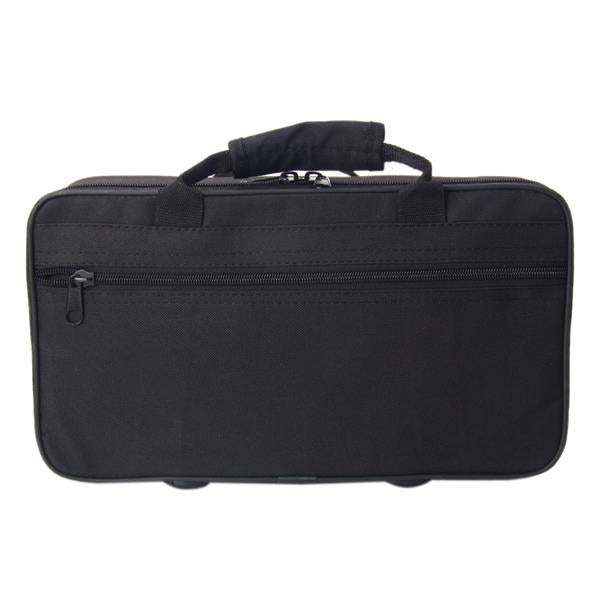 Portable Lightweight Square Messenger Case for Clarinet Black