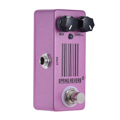 MOSKYAUDIO SPRING REVERB Mini Spring Reverb Guitar Effect Pedal