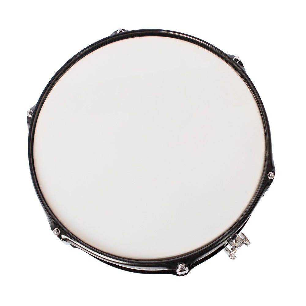 Ozici 14 x 5.5 inches Professional Marching Snare Drum & Drum Stick & Strap & Wrench Kit Black
