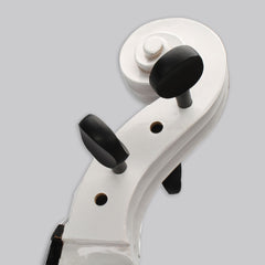 Ozici 4/4 Wood Cello Bag Bow Rosin Bridge - White