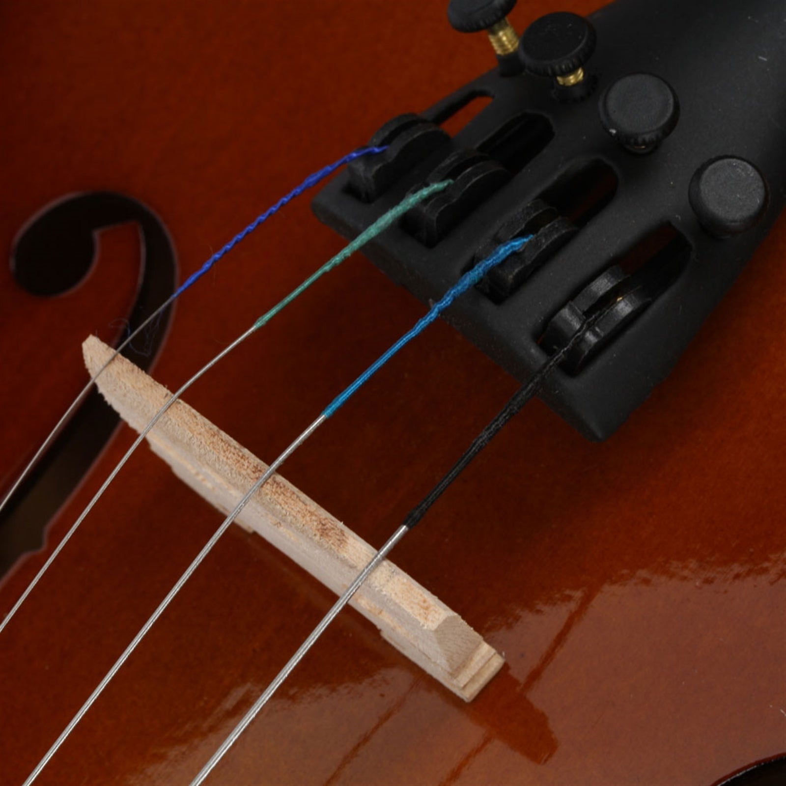 Ozici 1/2 Acoustic Violin Case Bow Rosin Natural