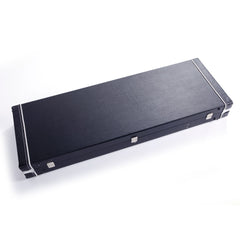 Ozici ST High Grade Electric Guitar Square Hard Case Microgroove Flat - Black