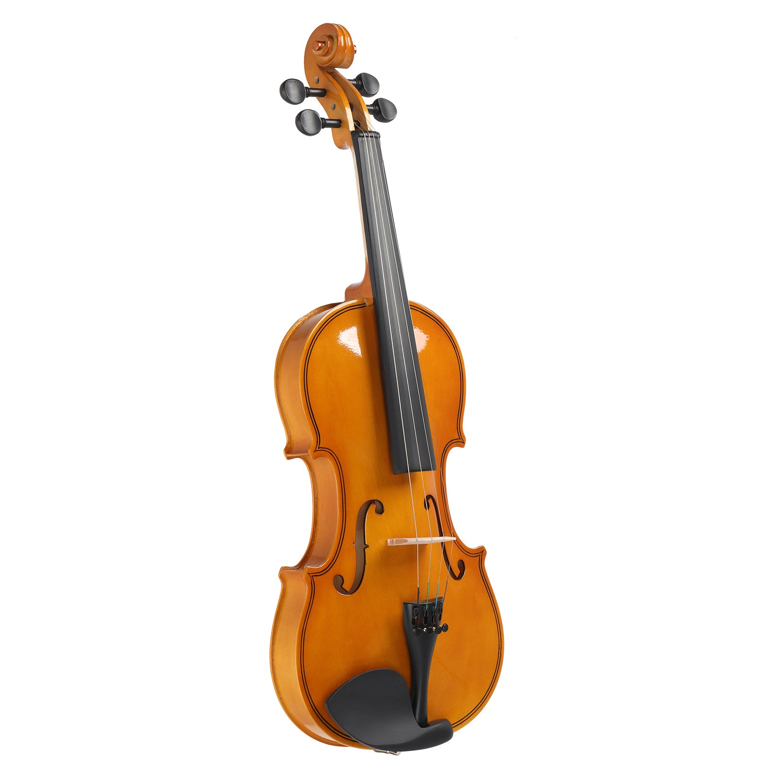 Ozici Full Size 4/4 Violin Set for Adults Beginners Students with Hard Case,Violin Bow,Shoulder Rest,Rosin,Extra Strings and Sordine