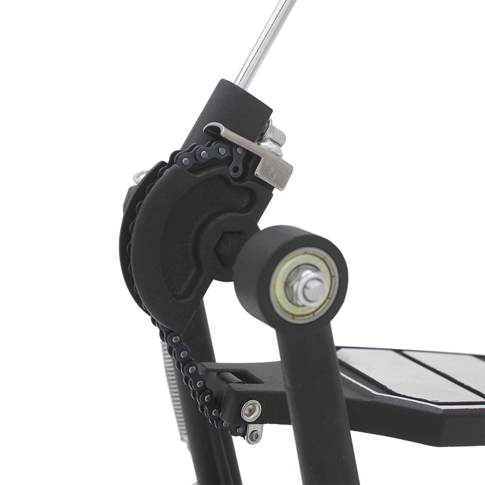 Ozici Professional Drum Pedal Hammerhead for Adult Drum Set Black