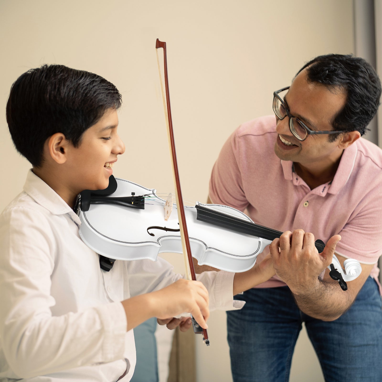 Ozici Full Size 4/4 Violin Set for Adults Beginners Students with Hard Case,Violin Bow,Shoulder Rest,Rosin,Extra Strings and Sordine