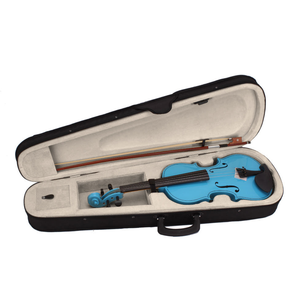 Ozici 4/4 Acoustic Violin Case Bow Rosin - Blue