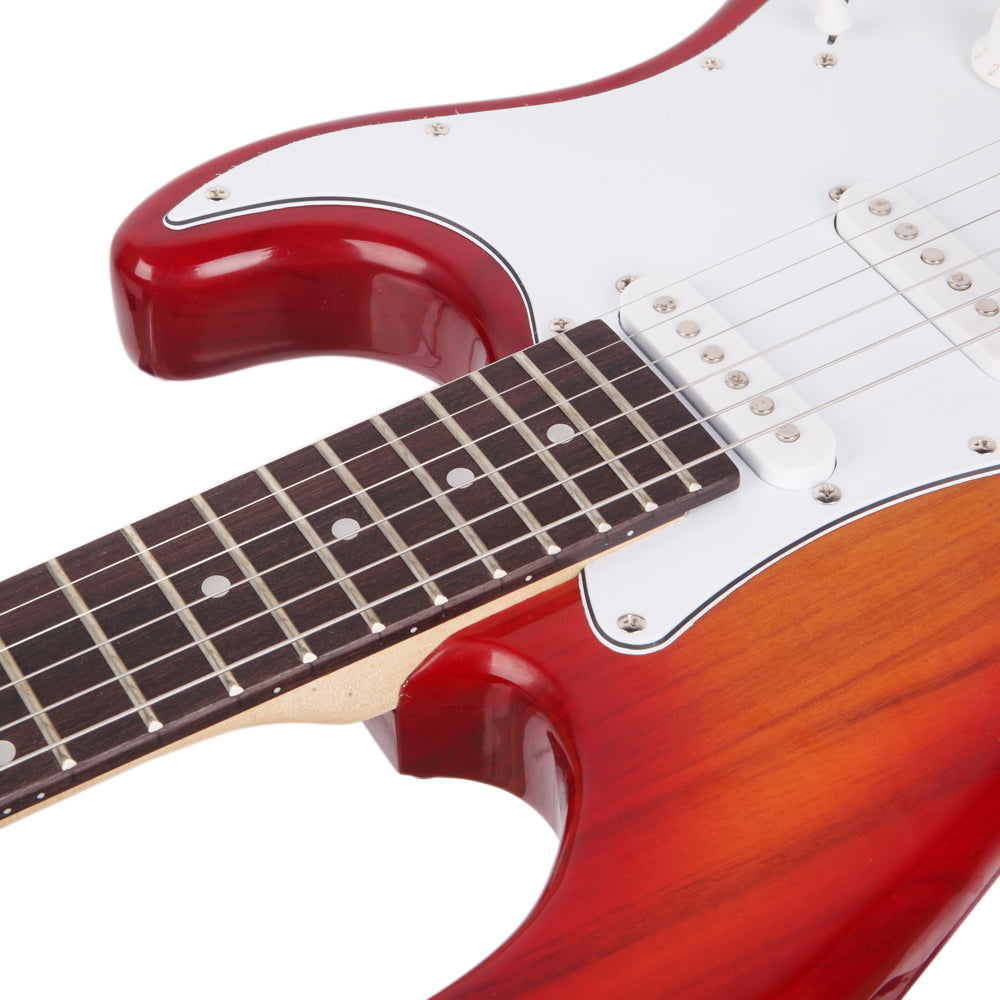 Ozici Rosewood Fingerboard Electric Guitar Sunset Red