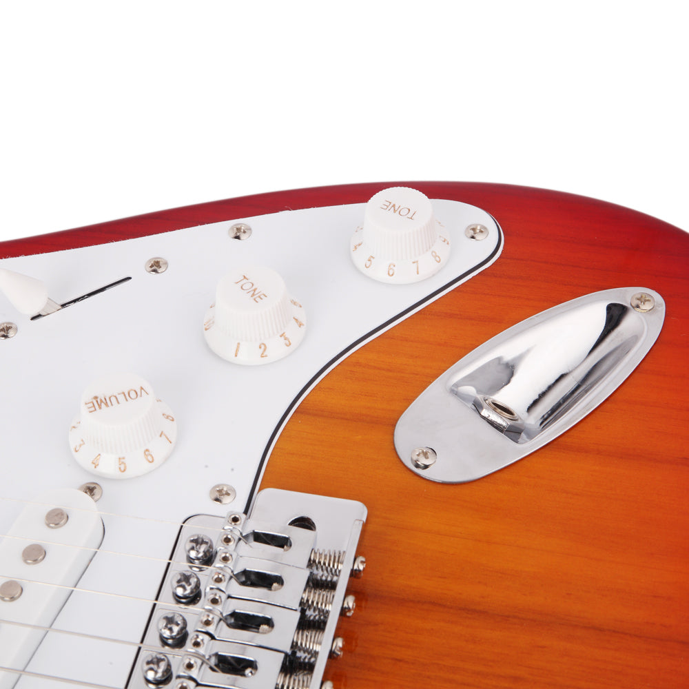 Ozici Rosewood Fingerboard Electric Guitar Sunset Red