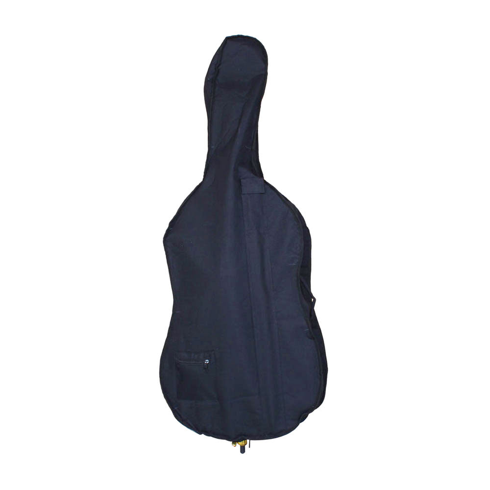 Ozici 4/4 Wood Cello Bag Bow Rosin Bridge - White