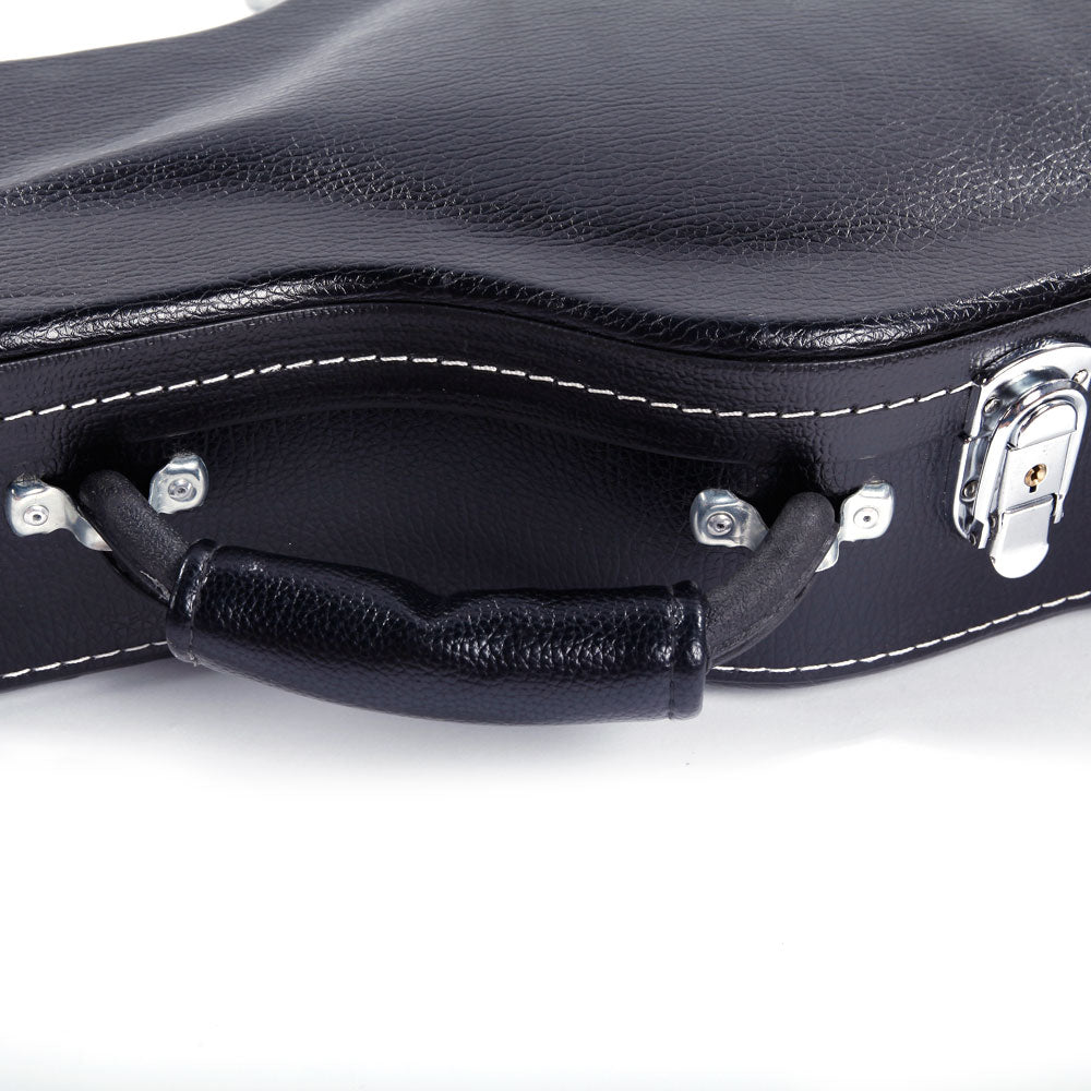 Ozici High Grade Electric Guitar Hard Case for GLP Style Electric Guitar Microgroove Bulge Surface Black