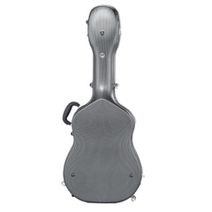 41" Folk Guitar ABS Molded Carrying Case Fits Most Acoustic Guitars Microgroove Grayish Blue
