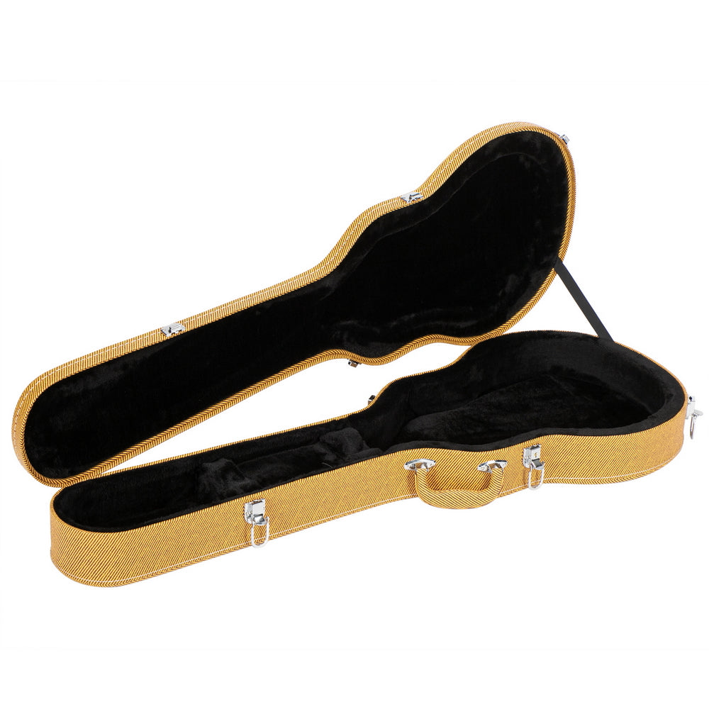 Ozici Hard-Shell Electric Guitar Case for GLP Style Electric Guitar Bulge Surface -Yellow